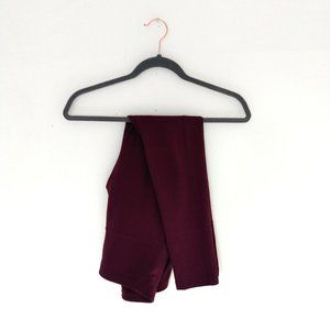 Apana Women's Dark Purple High-Waisted Leggings XS